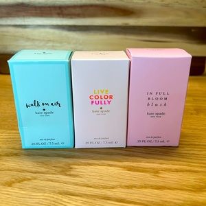 Kate Spade Mini Eau de Parfum Trio (0.25 fl oz each)